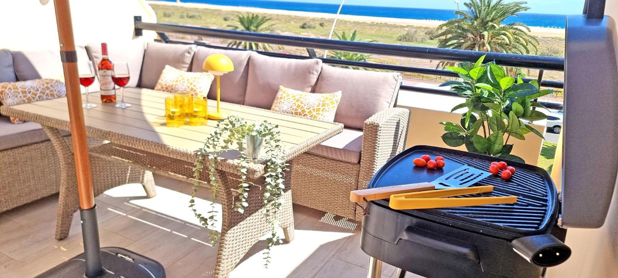 Sol, Morro Jable, Meerblick, Klimaanlage, Pool Morro Jable